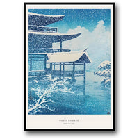 SNOW ON LAKE