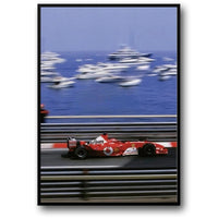 MONACO F1: SCHUMACHER'S FERRARI F2000