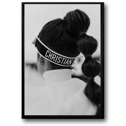 Dior Fashion Girl | Modern Chic Illustration