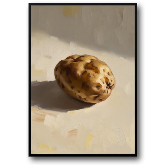 Classic Potatoes Poster | Kitchen Wall Art | Vegetable Decor | Rustic Farmhouse Style | Culinary Illustration | Home & Garden Decor
