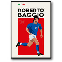 FOOTBALL ICON: BAGGIO