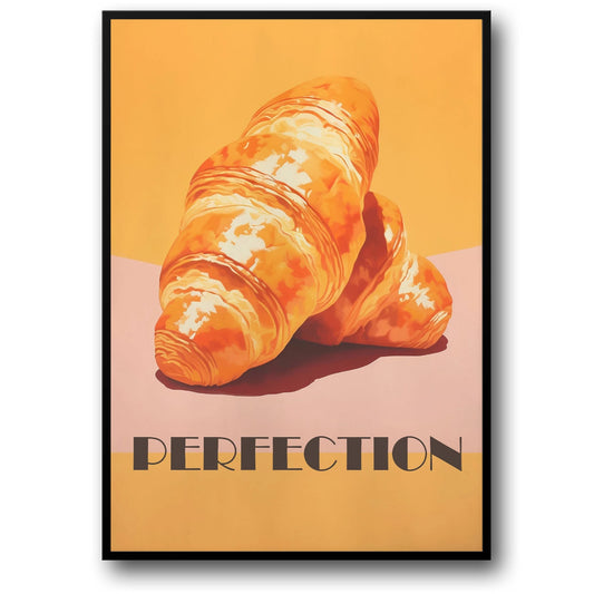 70s Croissant Perfection | Vintage Food Art