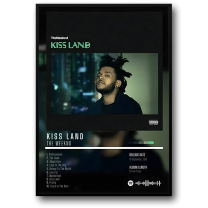Kiss Land by The Weeknd | Iconic Album Art