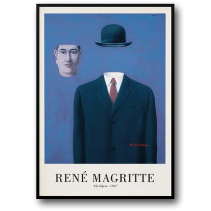 Rene Magritte | The Pilgrim 1966 | Surrealism