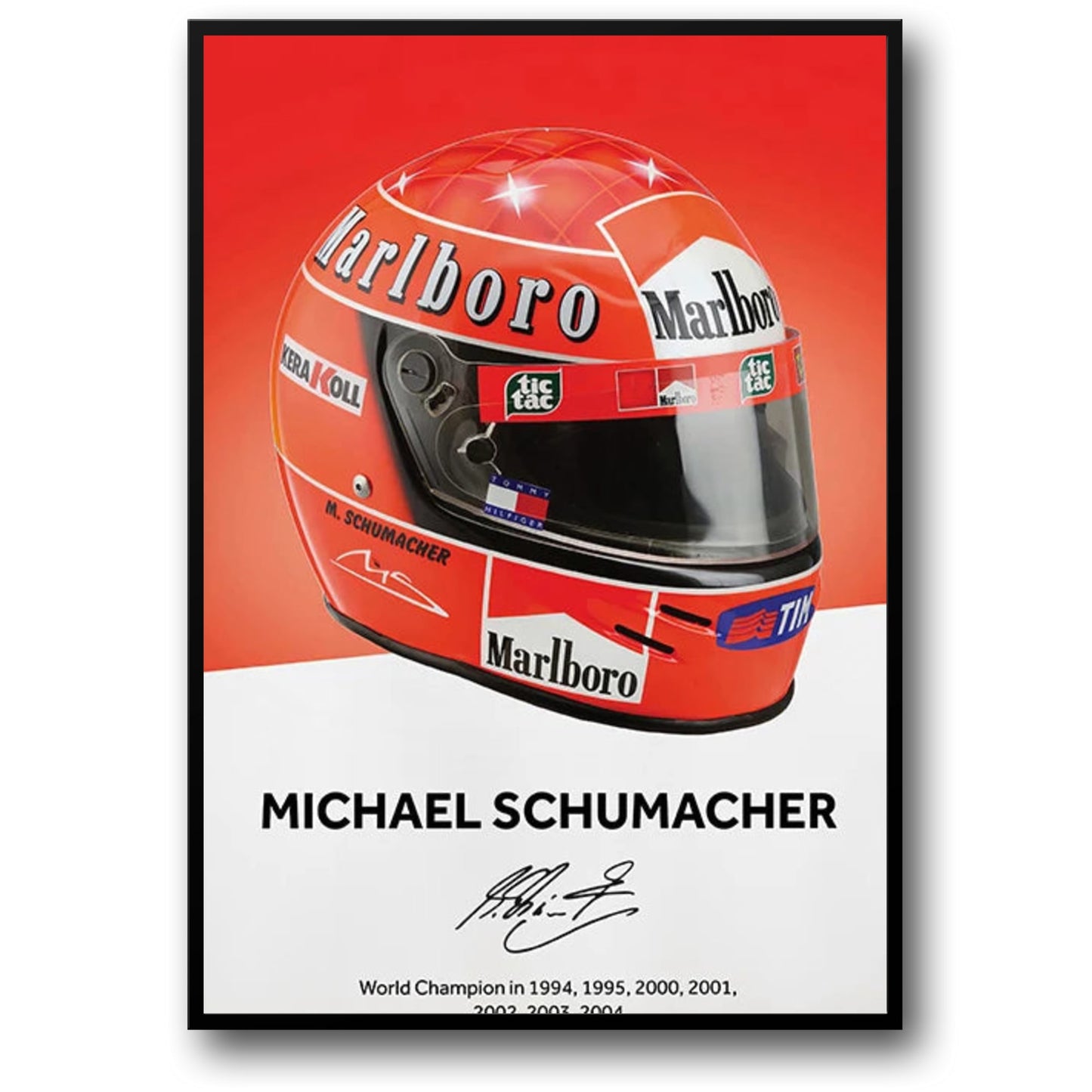 Formula 1 Helmet Canvas Art