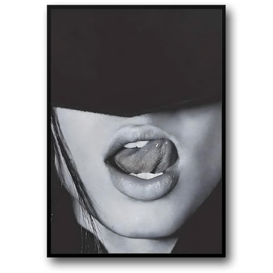 Kate Moss | Supermodel Fashion Icon | Sultry Shadows Poster | Contemporary Art Decor