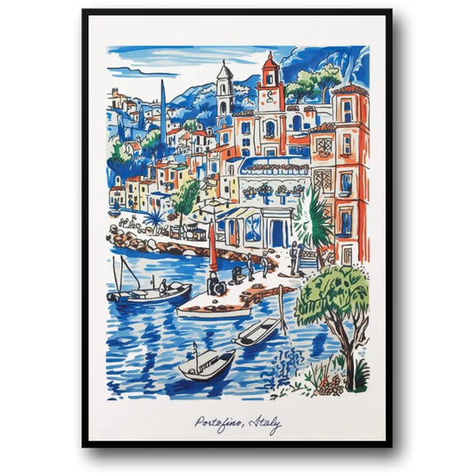 Portofino Waterfront | Italian Riviera | Nautical Style