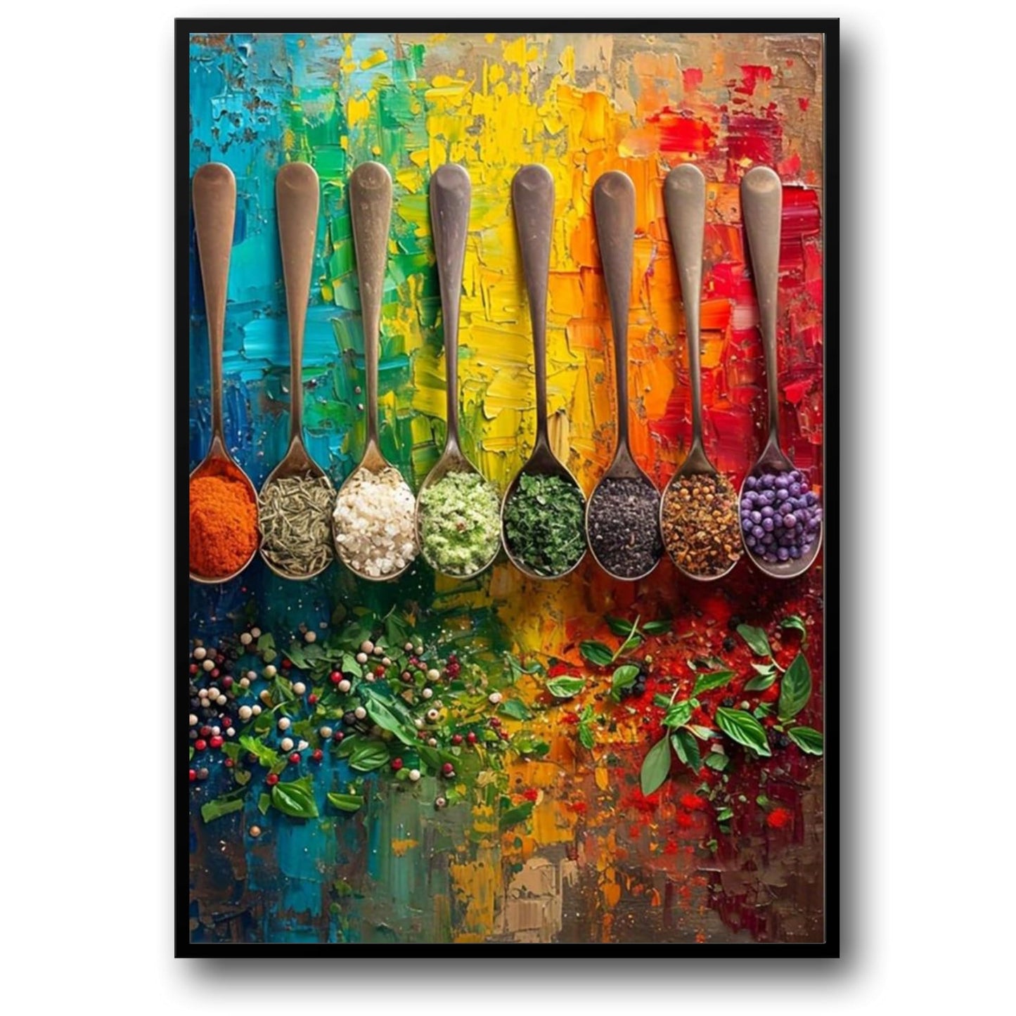 Vintage Kitchen | Colorful Spices