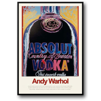 Andy Warhol | Absolut Vodka Pop Art