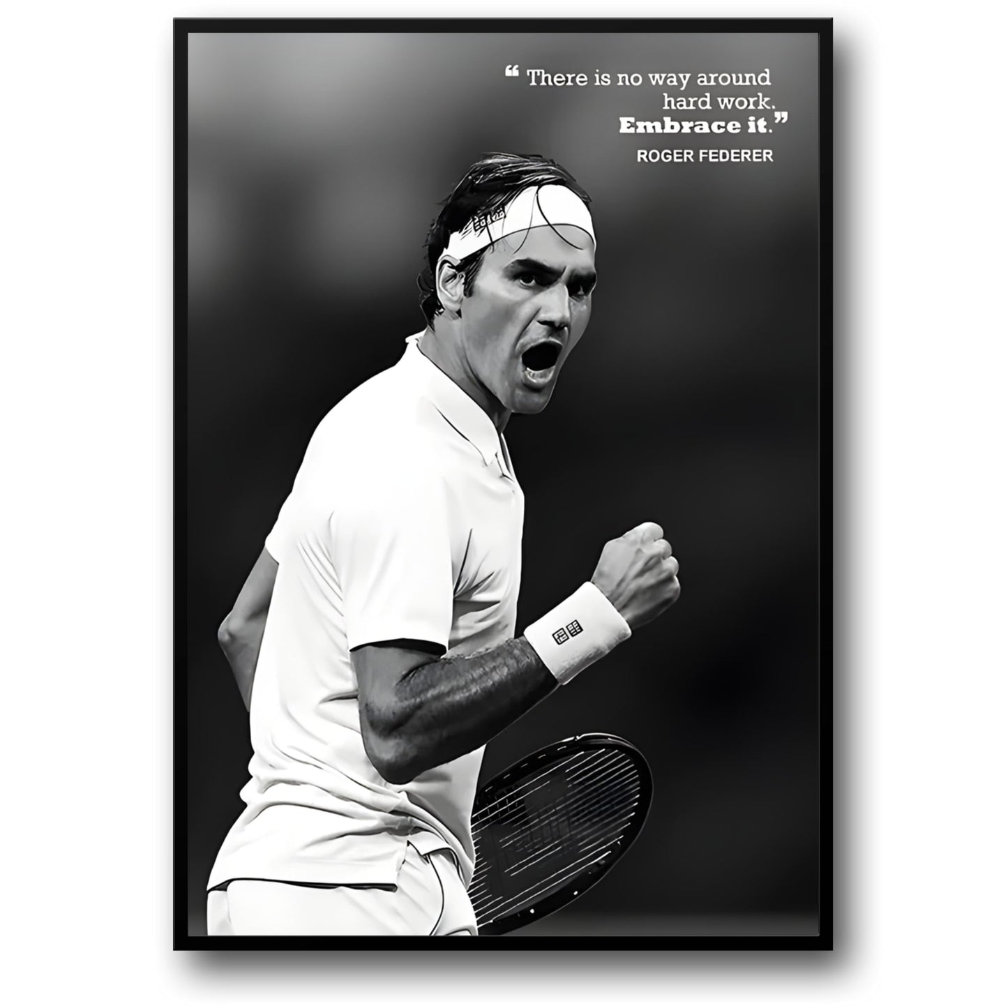 Roger Federer | Tennis Motivational Quote