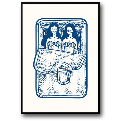 Twin Sardines | Kitchen Art
