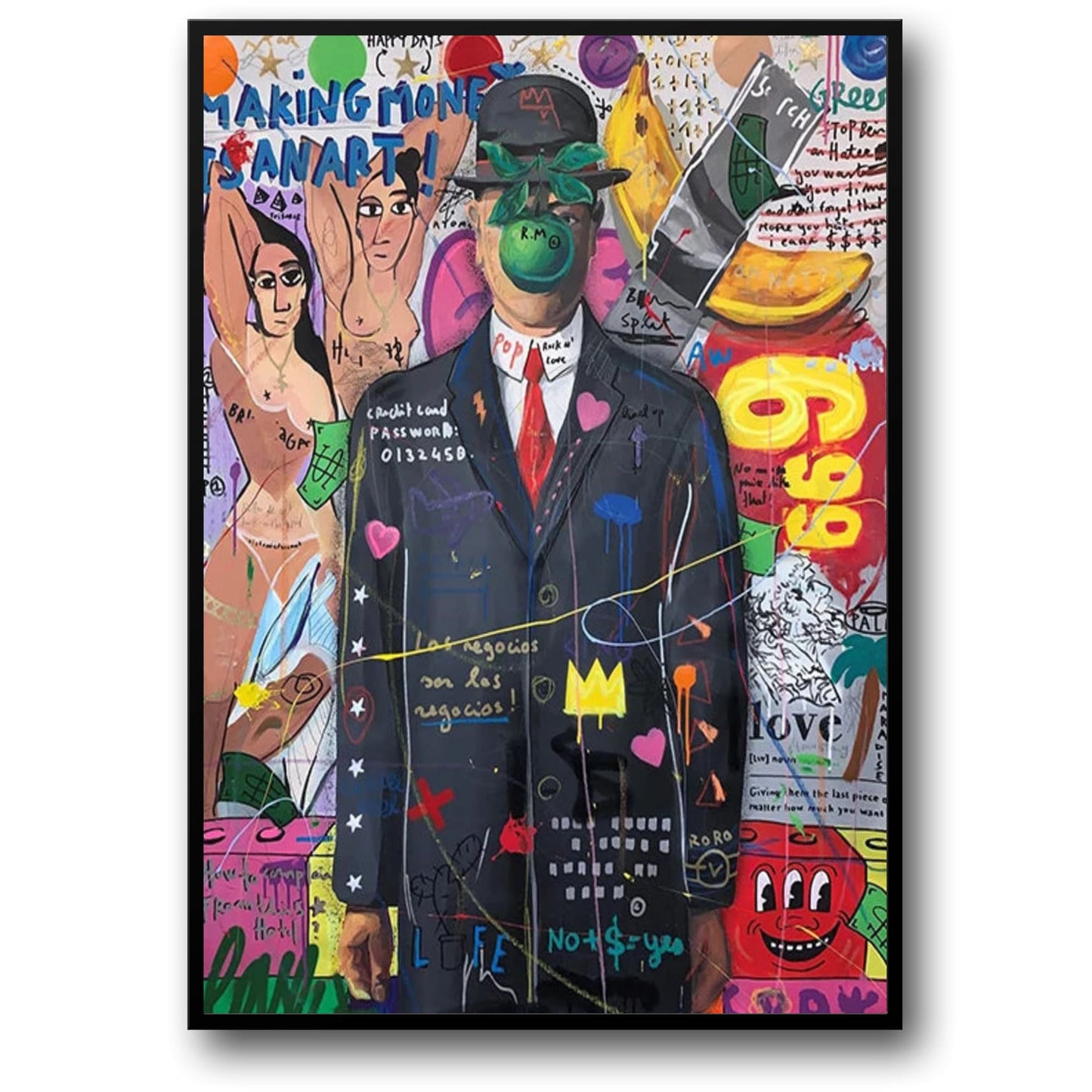 Queen of England | Pop Art Graffiti