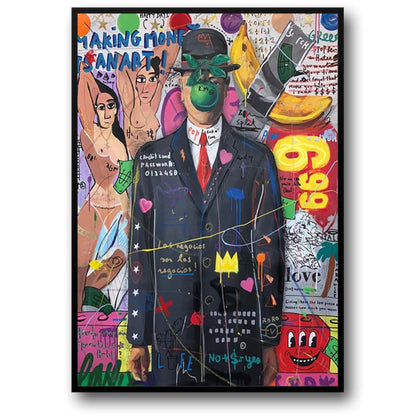 Queen of England | Pop Art Graffiti