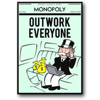 Outwork Everyone | Motivational Decor