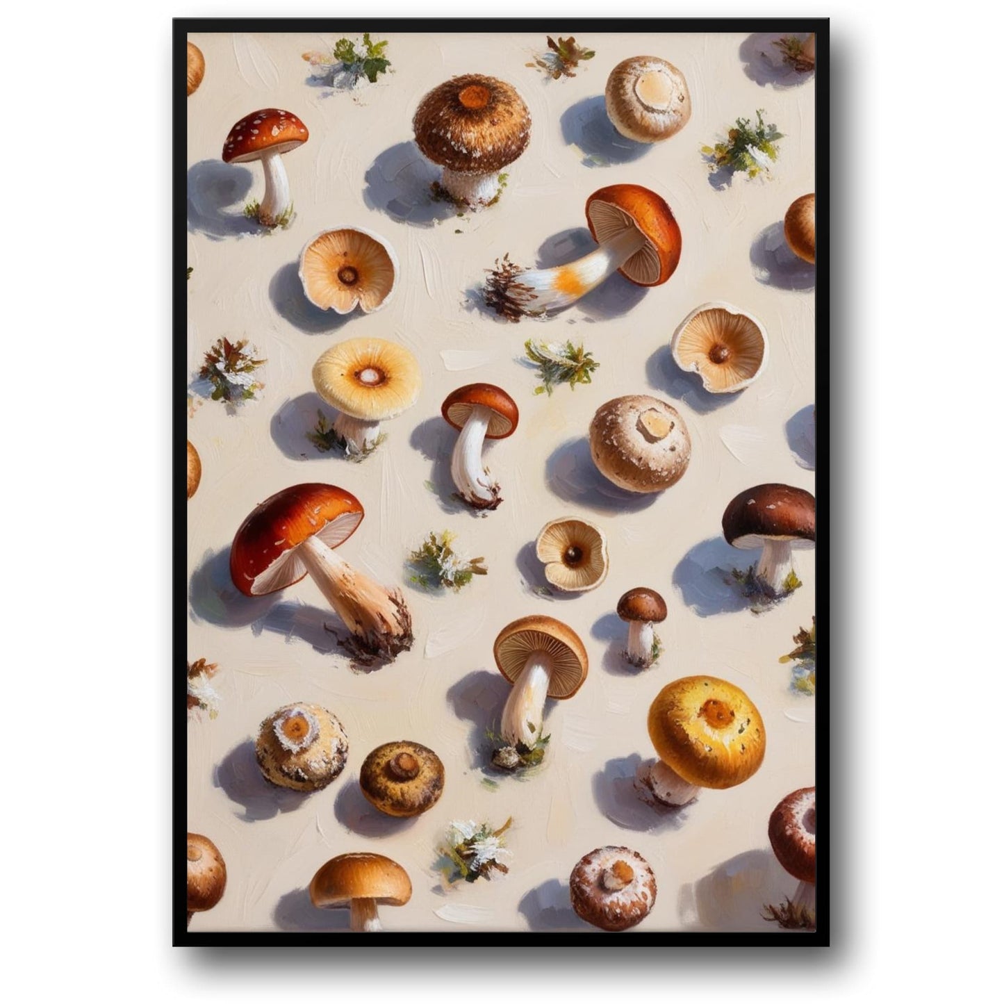 Mushrooms Mix | Vintage Botanical Illustration