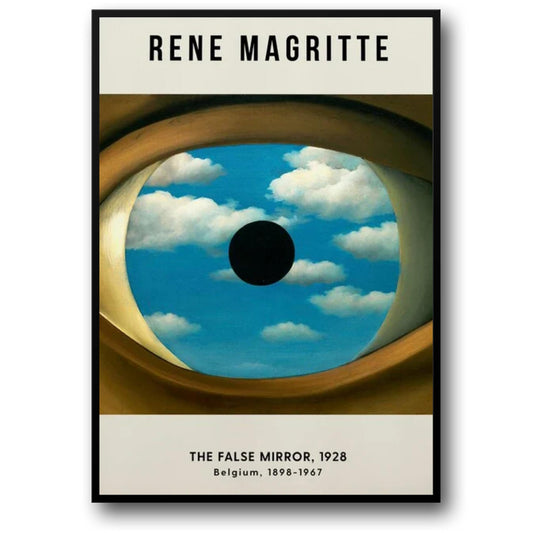 The False Mirror | Rene Magritte | Surrealist Eye