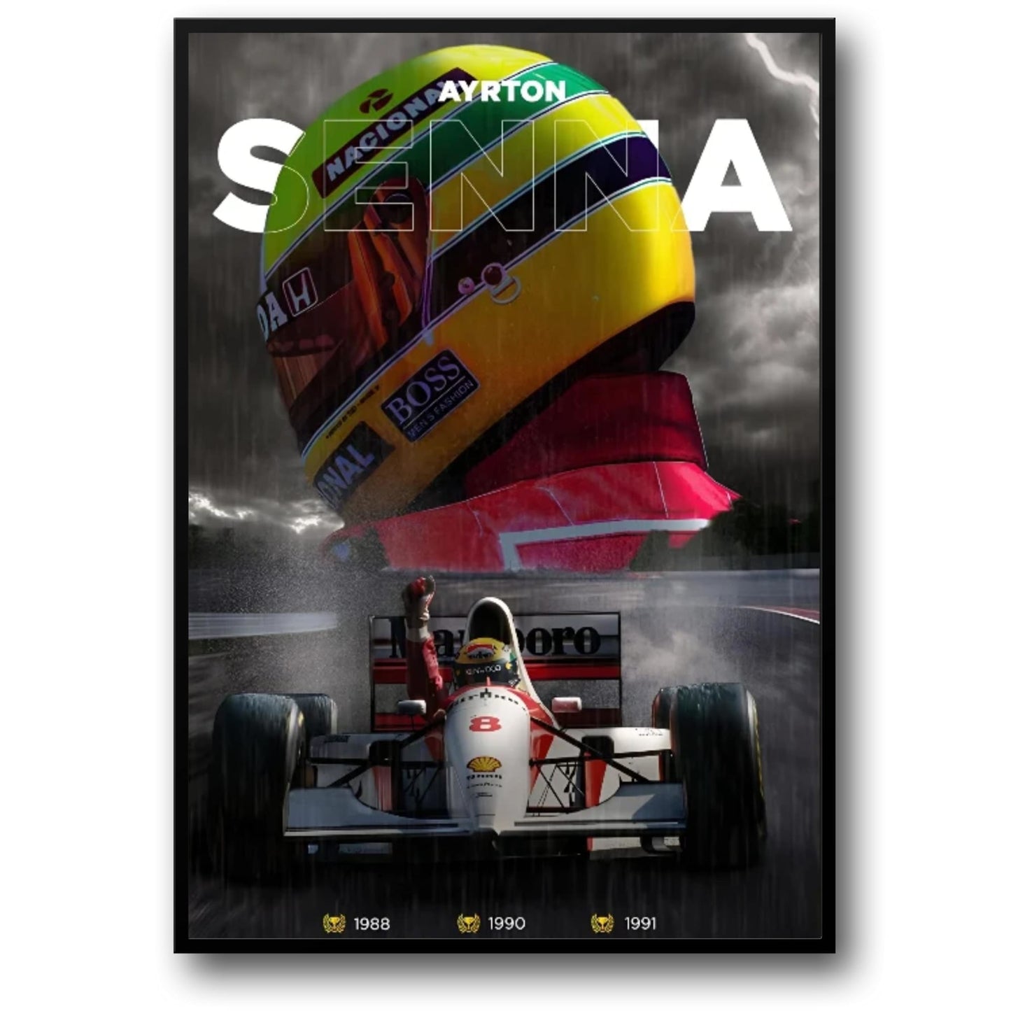 Ayrton Senna | F1 Legend Art