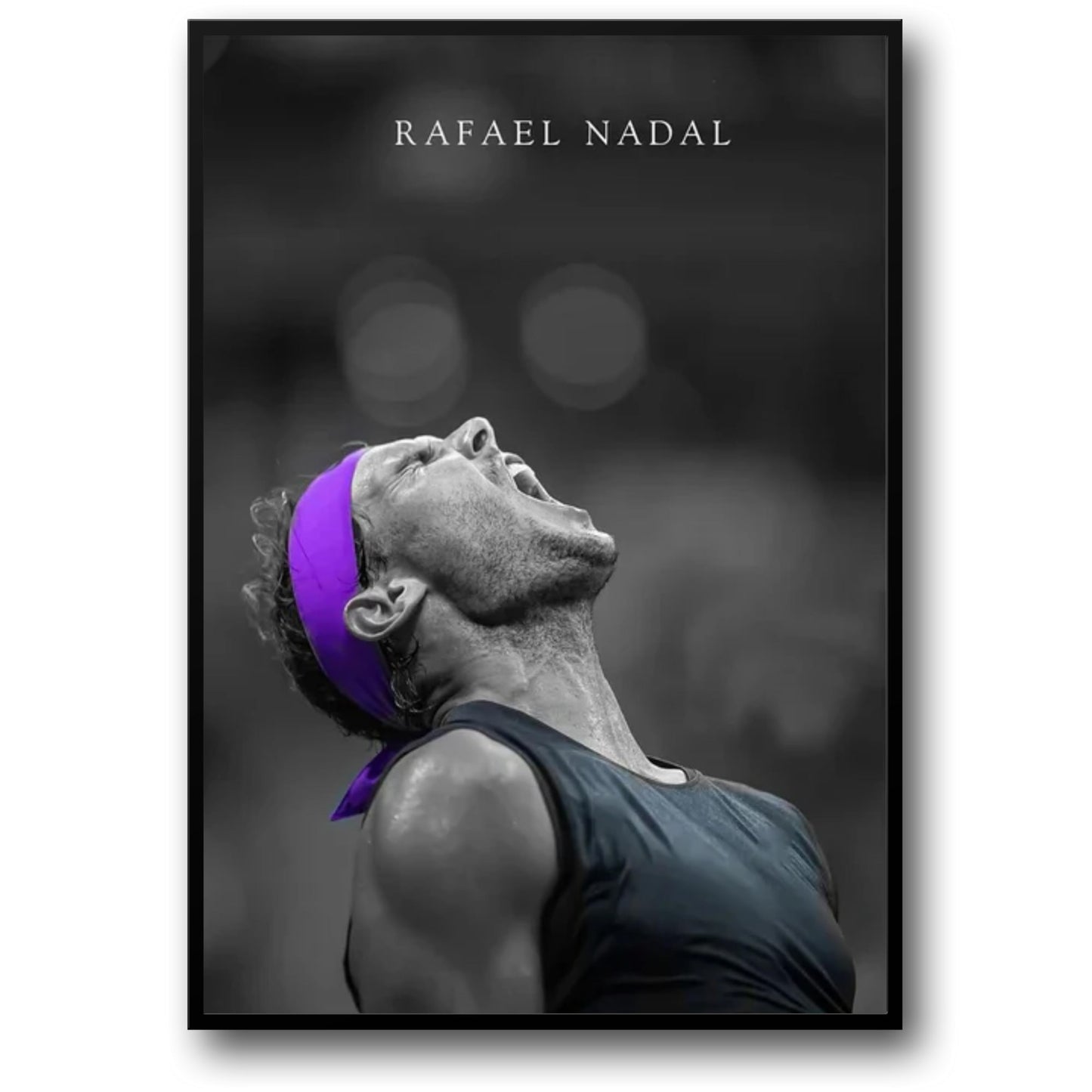 Rafael Nadal Purple Passion | Tennis Legend