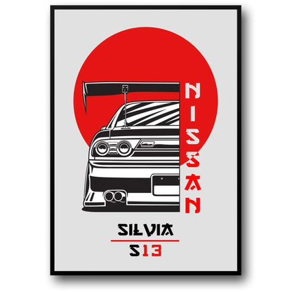 Nissan Silvia S13 | Japanese Car Art