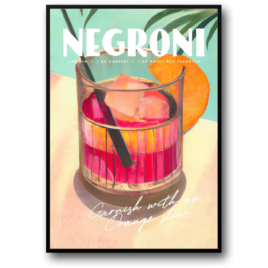 Negroni Cocktail | Vintage Style