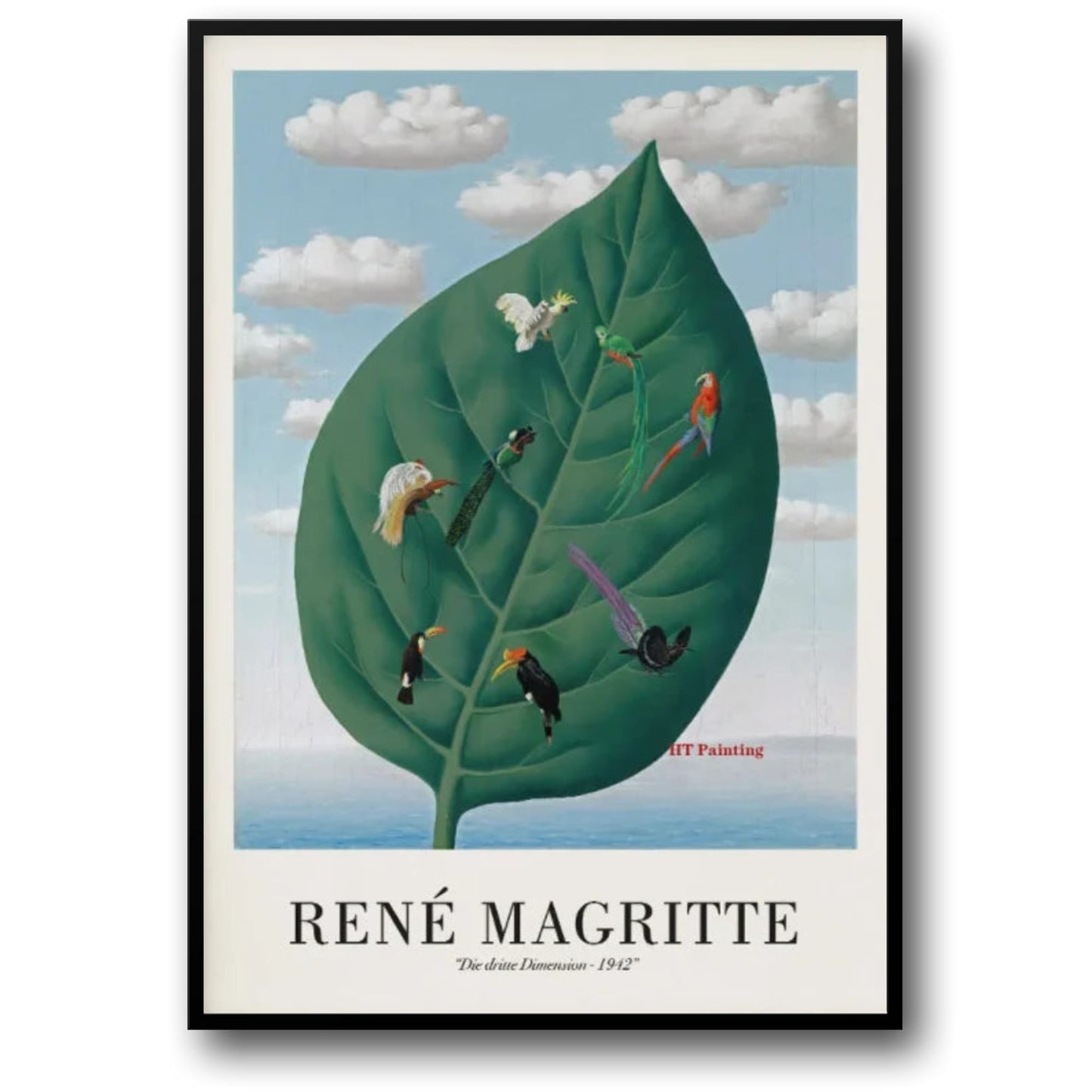 Rene Magritte | The Third Dimension | Surrealist Vintage 1942
