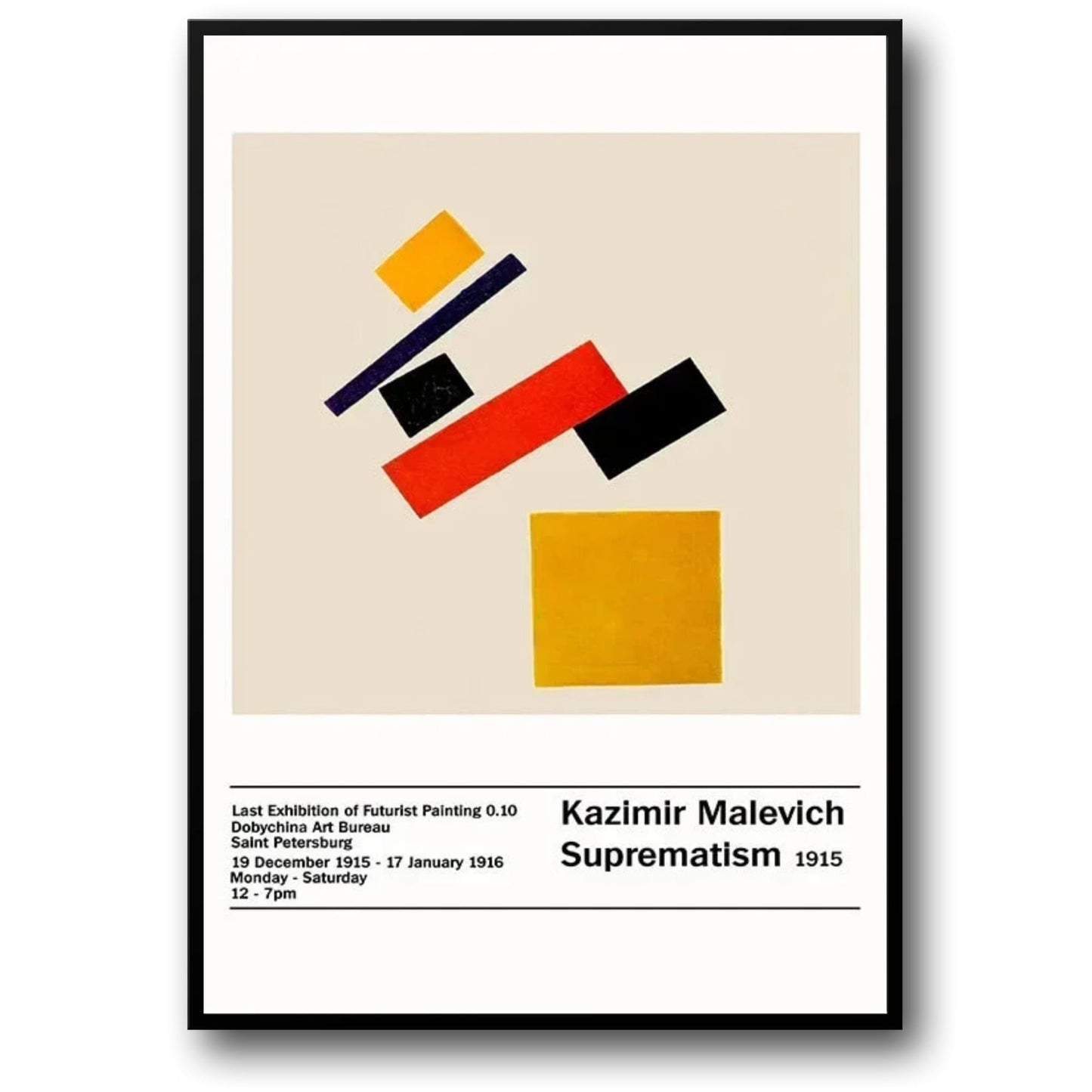 Kazimir Malevich | Suprematism Abstract