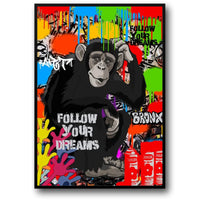GRAFFITI POP ART: SCARFACE & MONA LISA