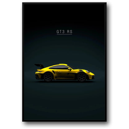 Porsche GT3 RS | Yellow Automotive Legend