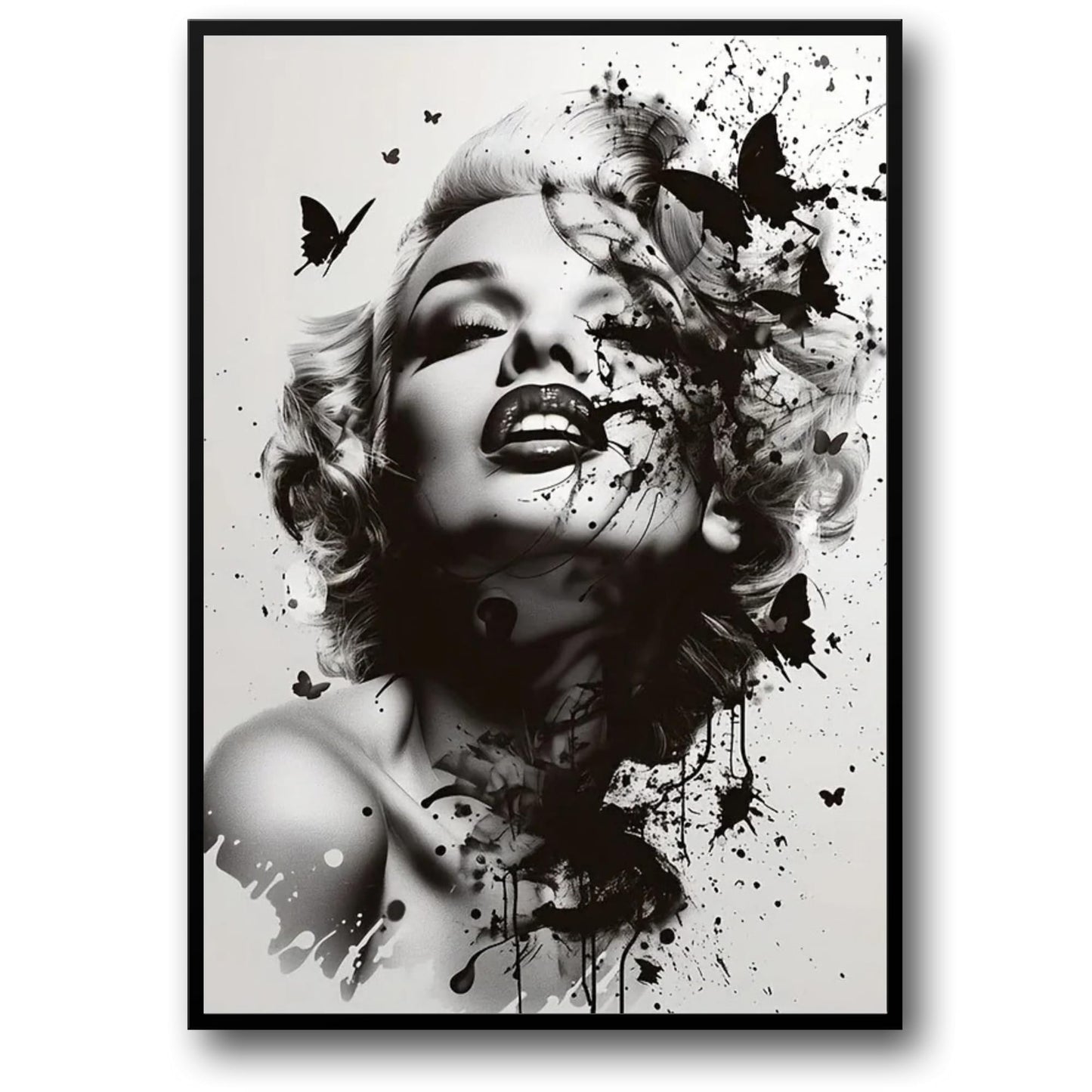 Marilyn Monroe | Vibrant Butterfly Icon