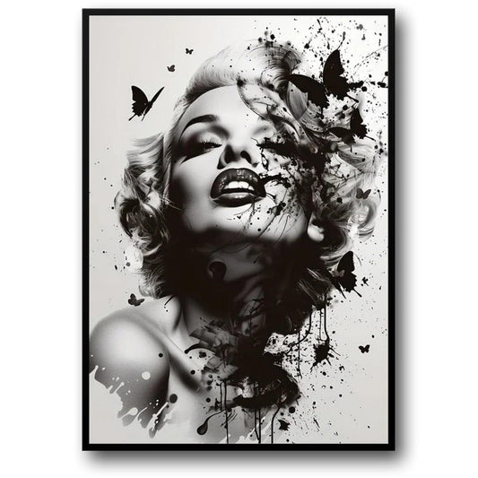 Marilyn Monroe | Vibrant Butterfly Icon