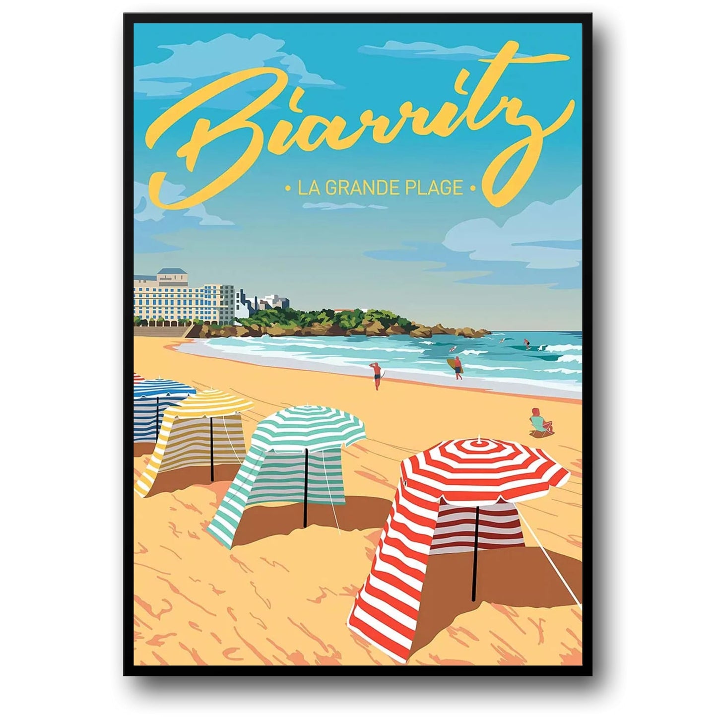 La Grande Plage | Biarritz Coastal Vintage