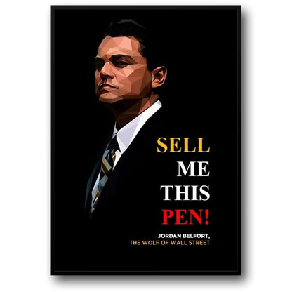 Leonardo DiCaprio | Wolf of Wall Street Canvas