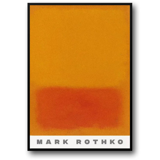Mark Rothko | Untitled 1968 | Vibrant Abstract Color Blocks