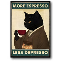 BLACK CAT READING