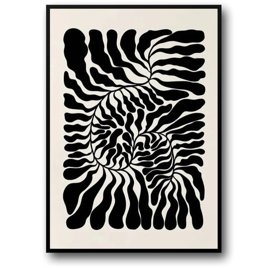 Traces of Time | Abstract Wall Art Poster | Timeless Design | Decorative Visual Artwork for Home & Garden | Modern Interior Decor