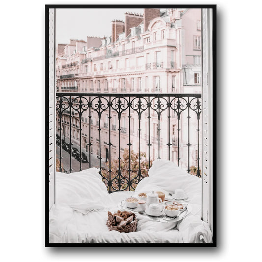 Eiffel Tower Balcony View | Paris Cityscape Photography