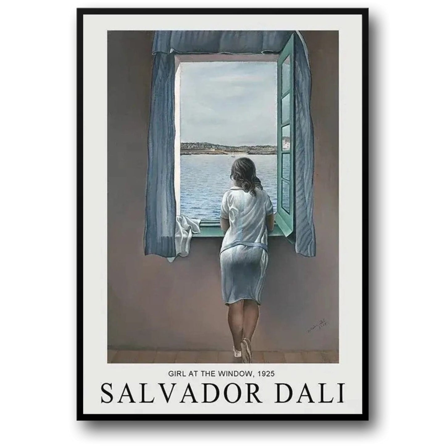 Salvador Dali | Surrealism | Girl at the Window 1925