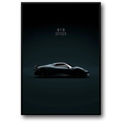 Porsche 918 Spyder | Iconic Supercar Art