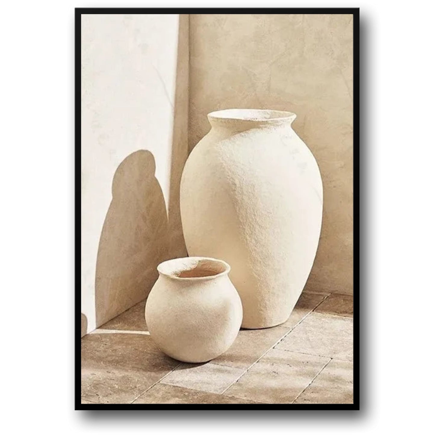 Bohemian Serenity Poster | Stone Inspired Artwork | Home Decor | Visual Art for Living Spaces | Wall Art for Home & Garden