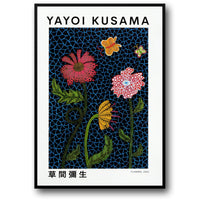 VIBRANT FLOWERS BY YAYOI KUSAMA