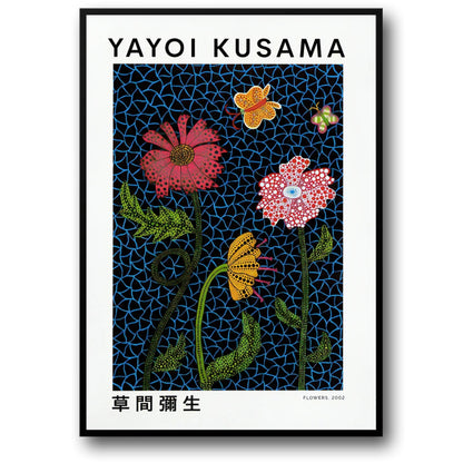 Yayoi Kusama | Vibrant Abstract Flowers