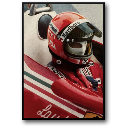 Monaco Grand Prix 1975 | Niki Lauda Ferrari Tribute | Vintage F1 Racing