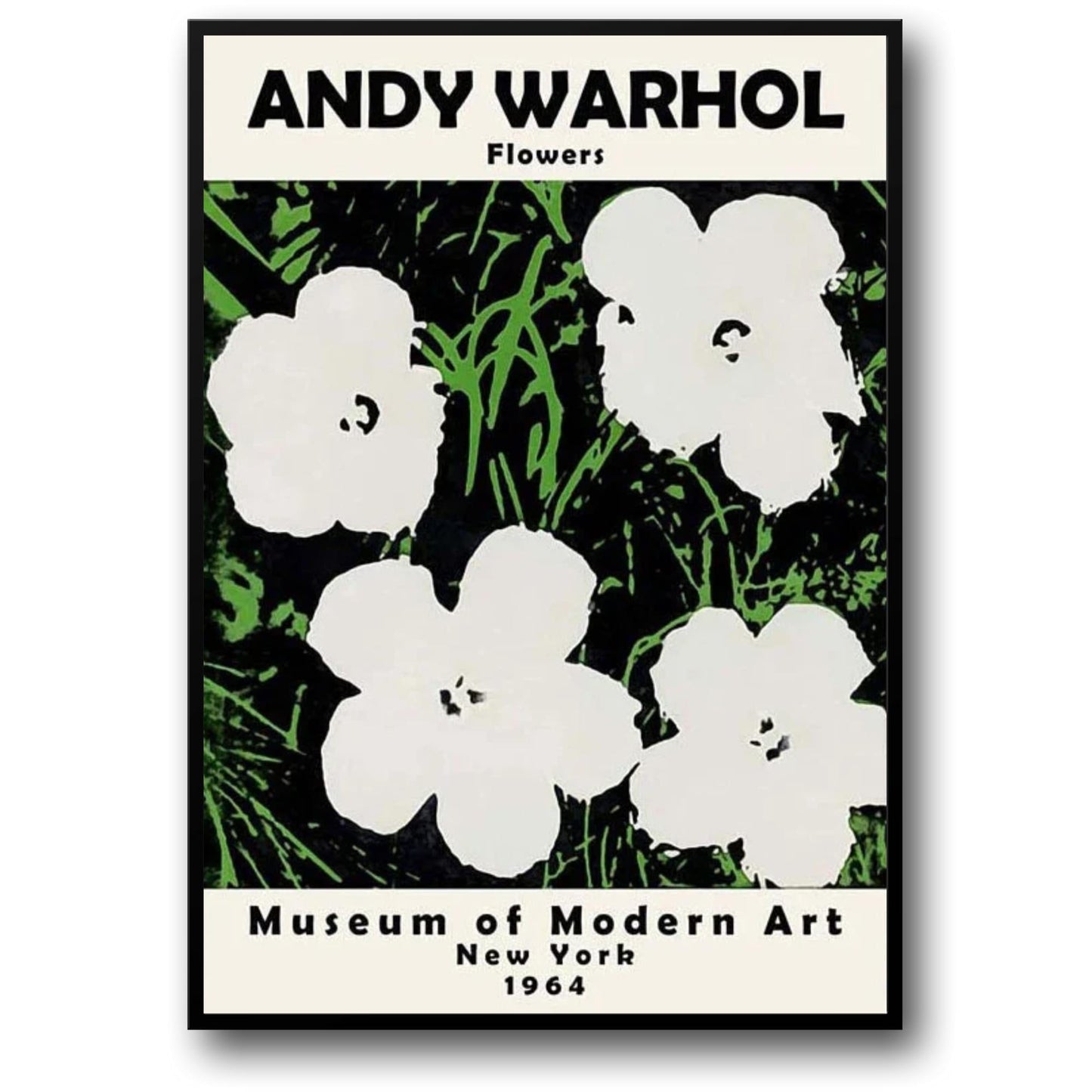 Andy Warhol | Flowers | Pop Art | Vibrant Floral 1964