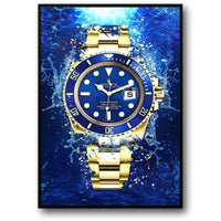 BLUE GOLD SUBMARINER