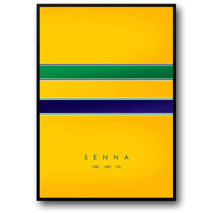 Ayrton Senna F1 Racing Driver