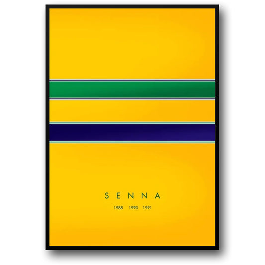 Ayrton Senna F1 Racing Driver