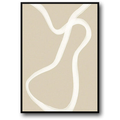 Subtle Rhythms | Abstract Art | Modern Wall Decor | Painting Print | Home Decor Poster | Visual Aesthetic Display