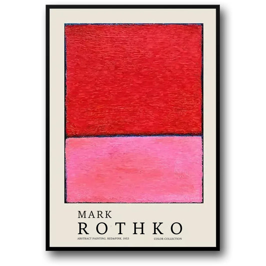 Mark Rothko | Red & Pink | Iconic Collection