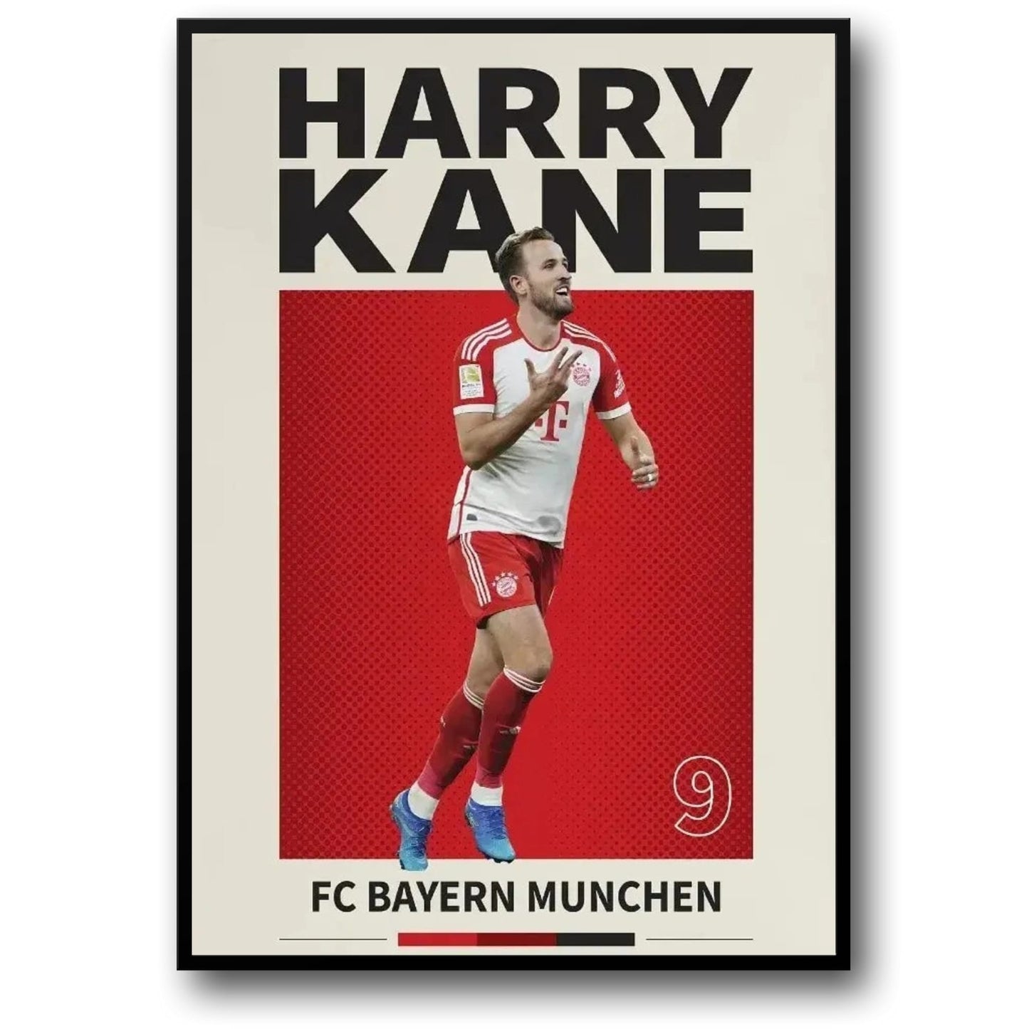 F.C. Bayern Munich | Harry Kane | Soccer Artwork