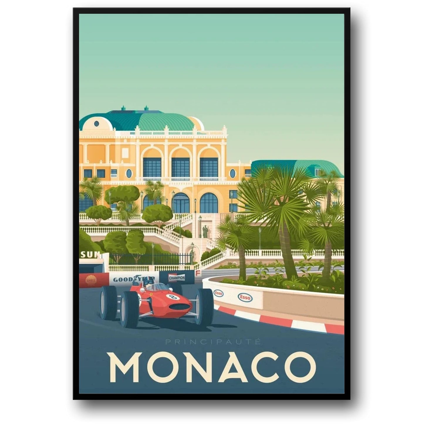 Monaco Coastal Landscape | Scenic Beauty